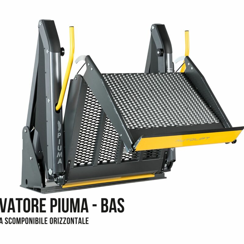 Sollevatore Piuma - Bas: piattaforma scomponibile orizzontale
